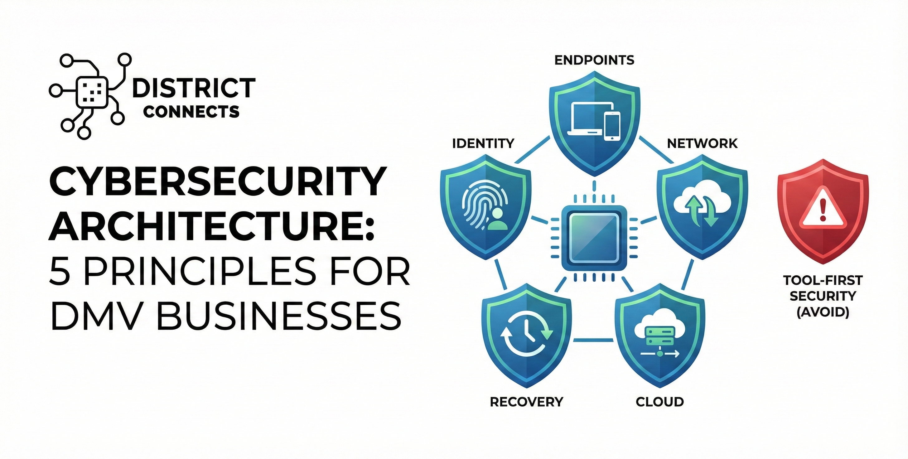 Cybersecurity architecture principles for DMV businesses in Northern Virginia Washington DC and Maryland