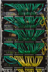 Network cabling installation for business infrastructure
